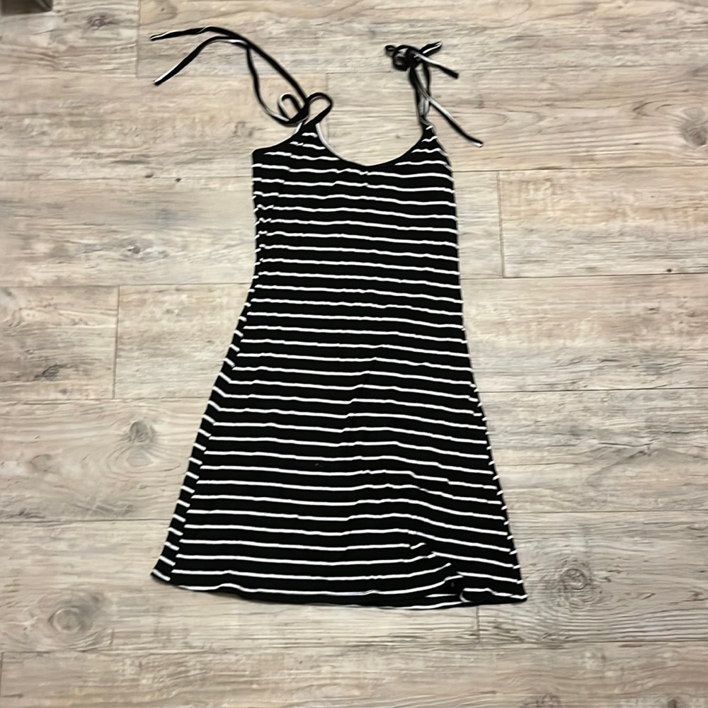 Urban Outfitters tie strap ribbed dress